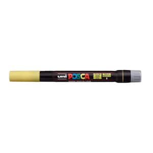 PCF-350 Brush Tip Paint Marker, Yellow