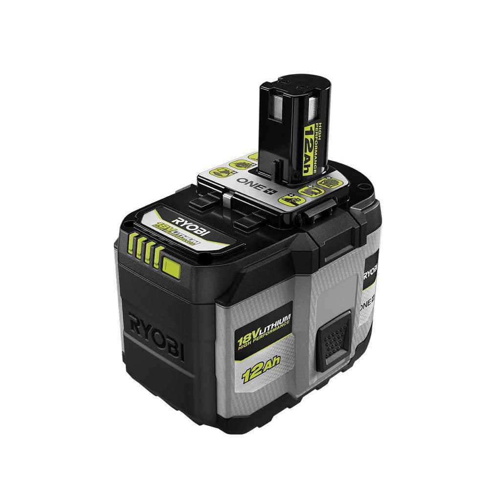 RYOBI ONE+ 18V 12.0 Ah Lithium-Ion HIGH PERFORMANCE Battery