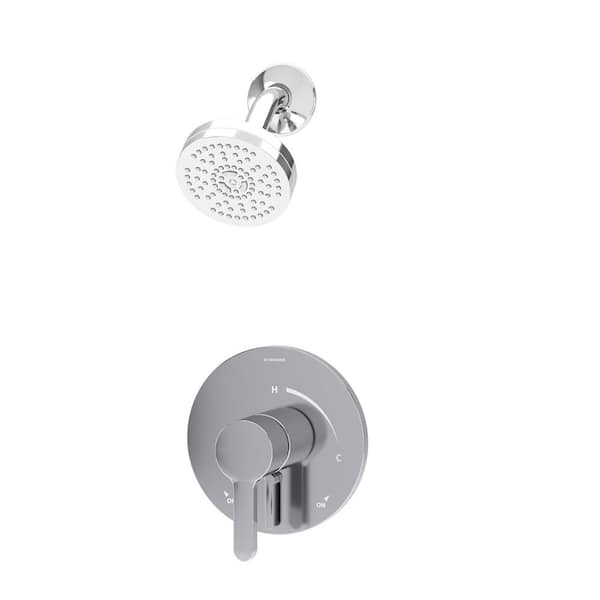 Symmons Solarity HydroMersion Single Mode Single Handle Shower Trim Kit with Volume Control (Valve Not Included)