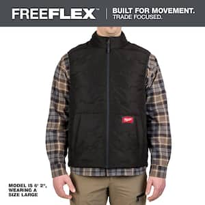Men's Medium Black FREEFLEX Lightweight Insulated Vest