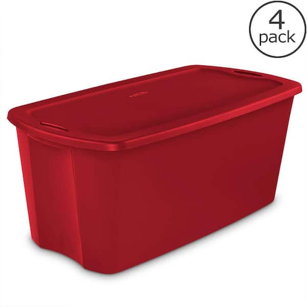 sterilite 50 tote storage plastic