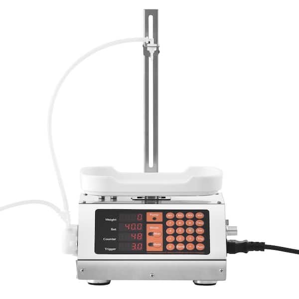 SKYSHALO Liquid Filling Machine, 5-50 g Weighing Capacity, Automatic Bottle Filler Machine, Bottling Machine Peristaltic Pump