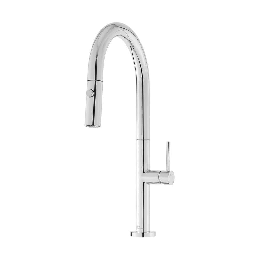 Chalet Chrome Single Handle Pull-Down Kitchen Faucet