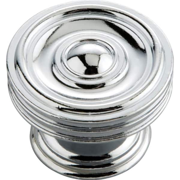 HICKORY HARDWARE Concord 1-5/8 in. Chrome Cabinet Knob
