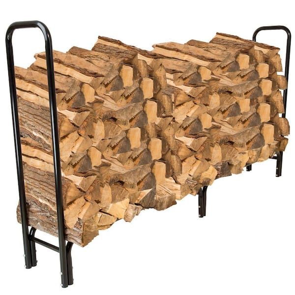 Small firewood 2025 rack with cover