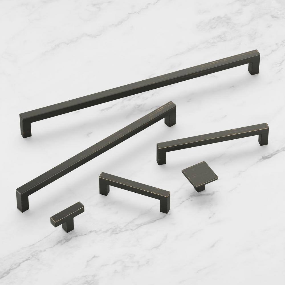 Vintage Bronze Modern Kitchen Cabinet Handles with Mounting Hardware