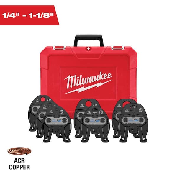 Milwaukee 1/4 in. - 1-1/8 in. ZoomLock MAX Press Jaw Kit for M12 FORCE LOGIC Press Tool