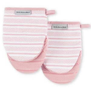 Albany Cotton Dried Rose Mini Oven Mitt Set (2-Pack)