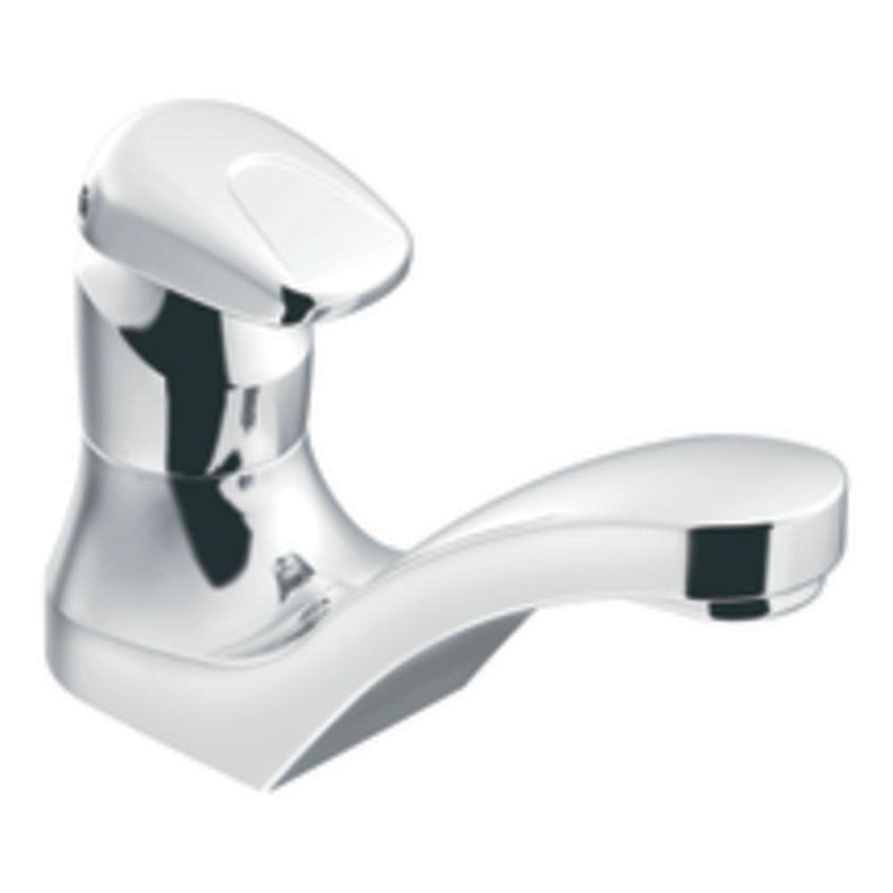 MOEN M-Press 4 in. Centerset Single Hole Single Handle Metering