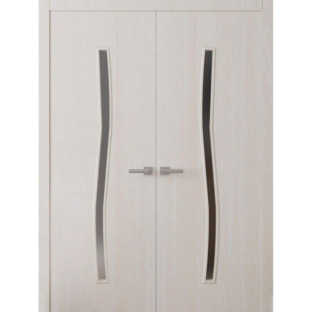 3012 48 in. x 80 in. Sold Core Ash Franko Color Wood Interior Door Kit with Quick Assemble Jamb price history on PriceWatchPro