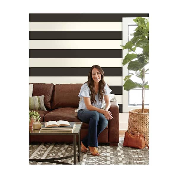 Canvas Stripe Spray and Stick Wallpaper