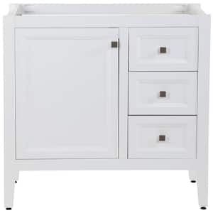 Darcy 36 in. W x 22 in. D Bath Vanity Cabinet Only in White
