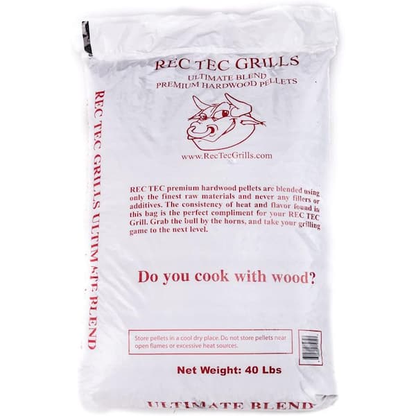 Rec Tec Grills 40 lbs. Bags Ultimate Premium Hardwood Grilling Cooking Pellet Blend
