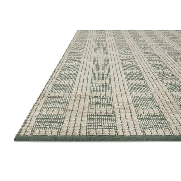 Angela Rose Colton 7 ft. 6 in. x 9 ft. 6 in. Ivory / Sage Contemporary Area Rug