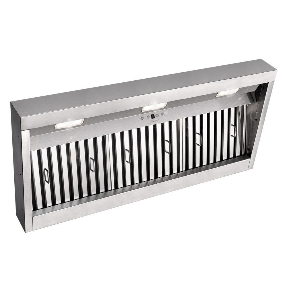 42 Inch Stainless Steel Insert Range Hood with Charcoal Filter