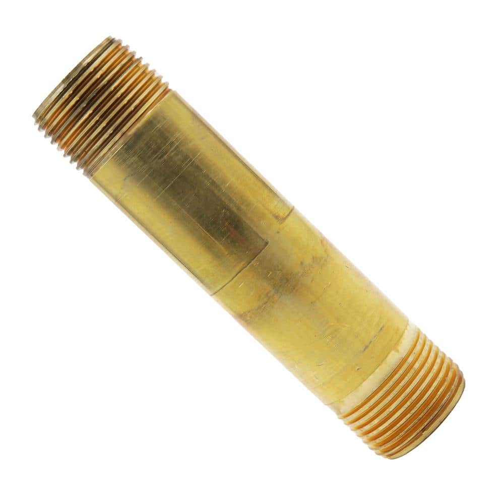 3/4 in. x 4 in. MIP Brass Nipple Fitting price history on PriceWatchPro