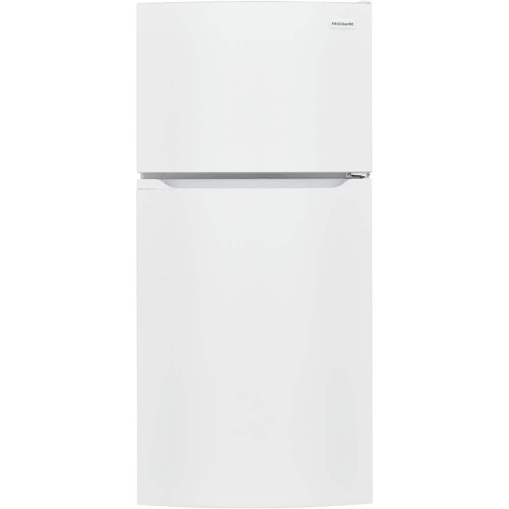 Frigidaire 27.6 in. 13.9 cu. ft. Top Freezer Refrigerator in white, Energy Star