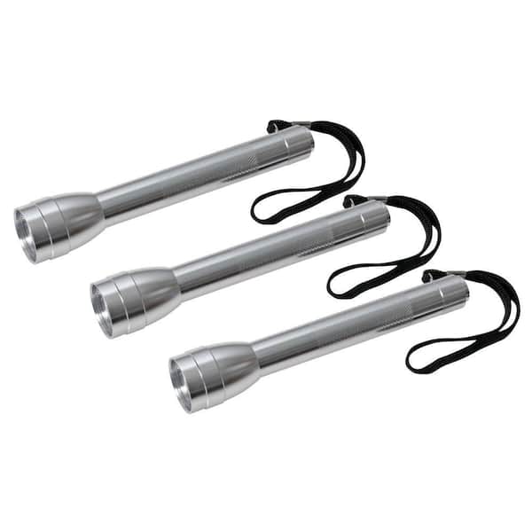 Defiant 12 LED Flashlights (3-Pack) 809-2723-D - The Home Depot