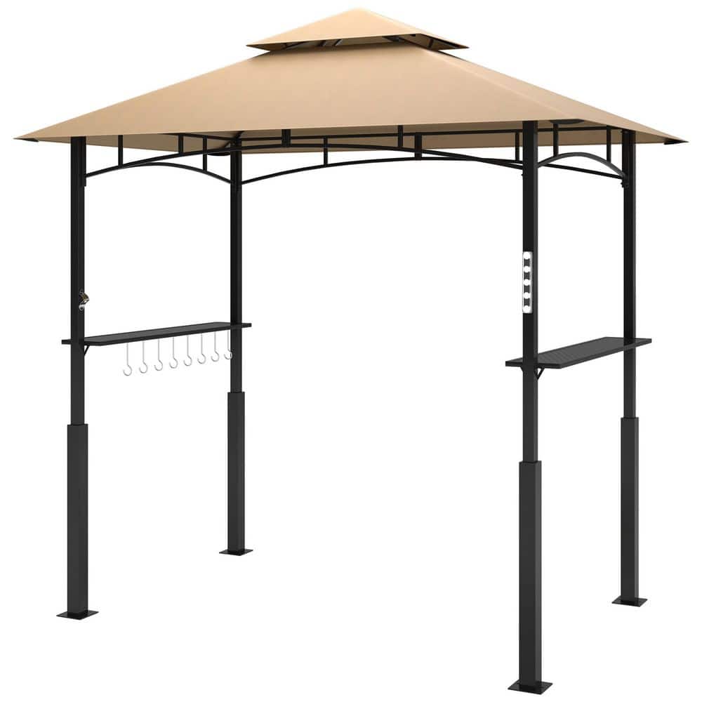 8 ft. x 5 ft. Brown Outdoor Grill Gazebo price history on PriceWatchPro