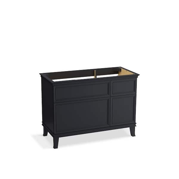 KOHLER Artifacts 48 in. x 21.89 in. D x 34.49 in. H Bath Vanity Cabinet without Top in Slate Grey