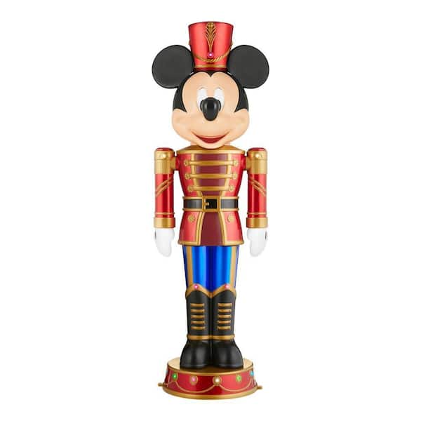5 ft. LED Holiday Mickey Mouse Nutcracker Holiday Yard Decoration Y47