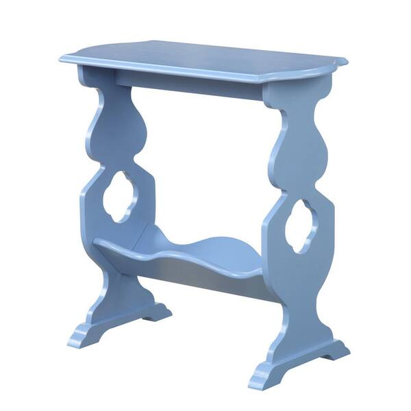 Convenience Concepts American Heritage Willow Blue End Table