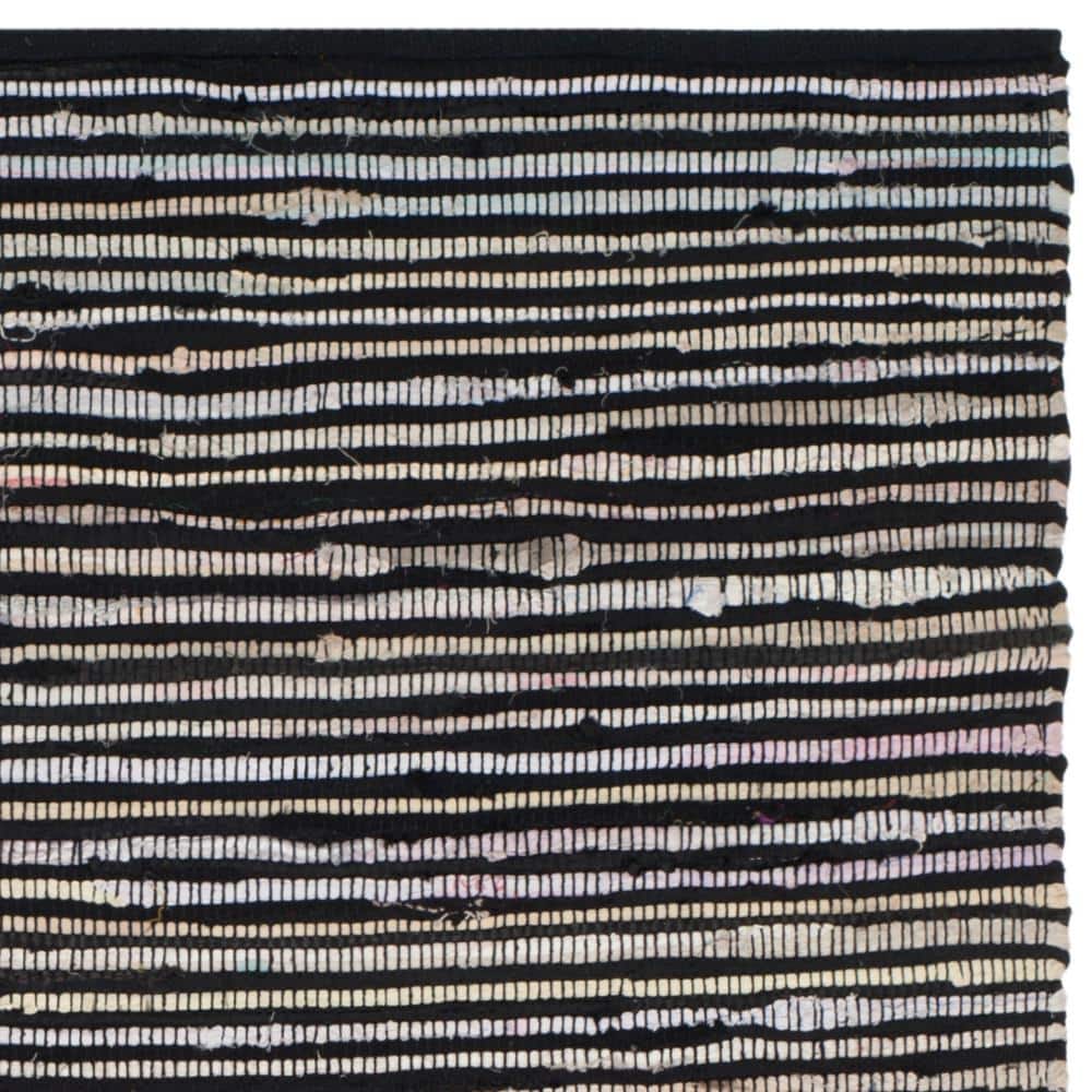 Sunbeam Stripes Hand-Woven Wool Area Rug, 4' x 6', Yellow/Multi