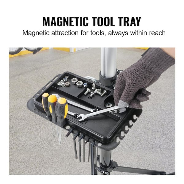 SKYSHALO Bike Repair Stand, 66 lbs. Heavy-duty Aluminum Bicycle