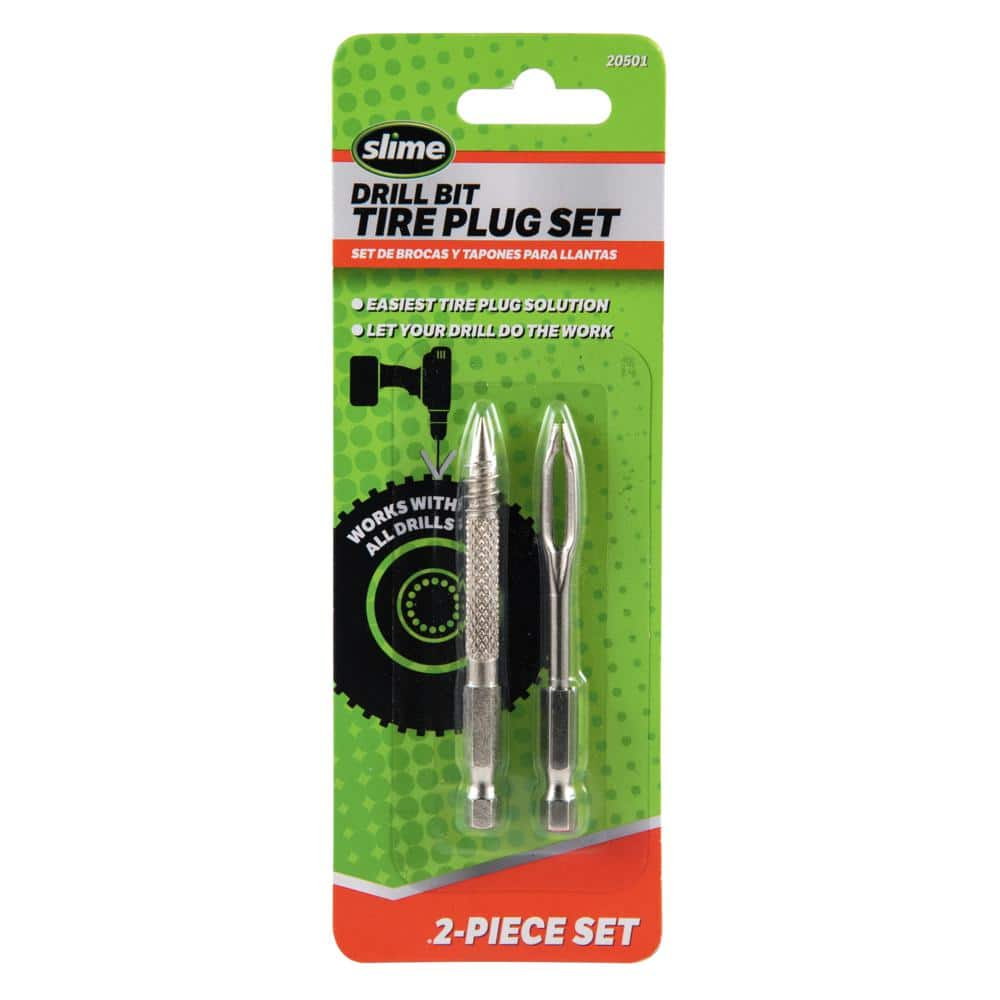 Slime Drill Bit Tire Plug Set 20501 - The Home Depot