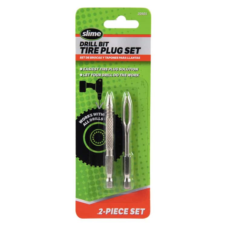 Slime Drill Bit Tire Plug Set