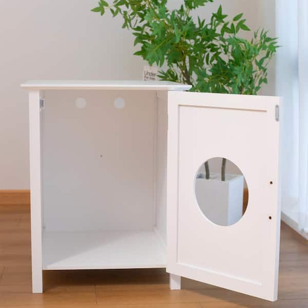 Hidden cat hotsell litter box diy