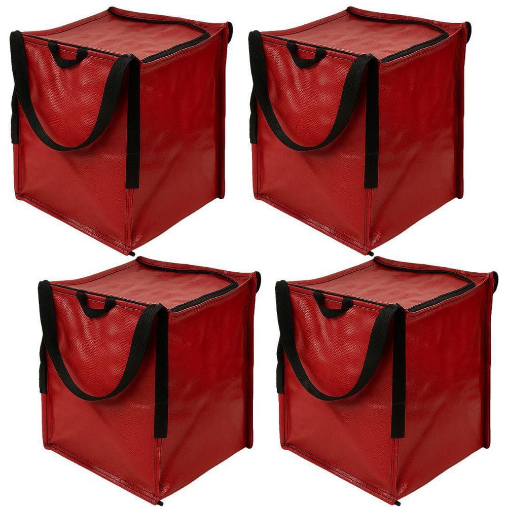 ★COR ジムバッグ LYFT BIG SIZE TOTE BAG 2点セット DURASACK 22 Gal. Heavy Duty Zipper Top Tote Storage Bag, Red 4
