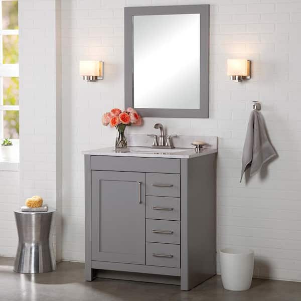 Home Decorators Collection Westcourt 36, Home Depot Bathroom Vanity Without Top