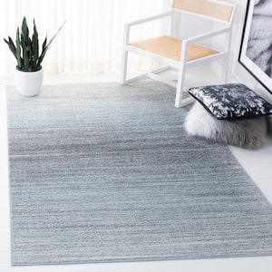 Adirondack Gray/Light Gray 5 ft. x 8 ft. Gradient Area Rug