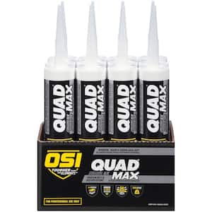 QUAD Max 9.5 fl. oz. Beige #451 Exterior/Interior Window, Door, Siding Sealant (12-Pack)