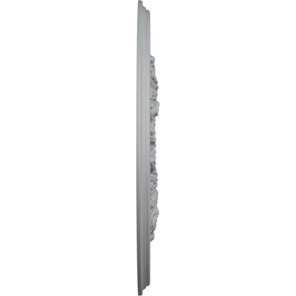 Primed White 23.63" Acanthus Twist Ceiling Medallion