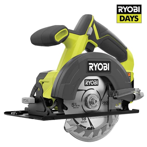 RYOBI ONE+ 18V Cordless 5 1/2 in. Circular Saw (Tool Only)