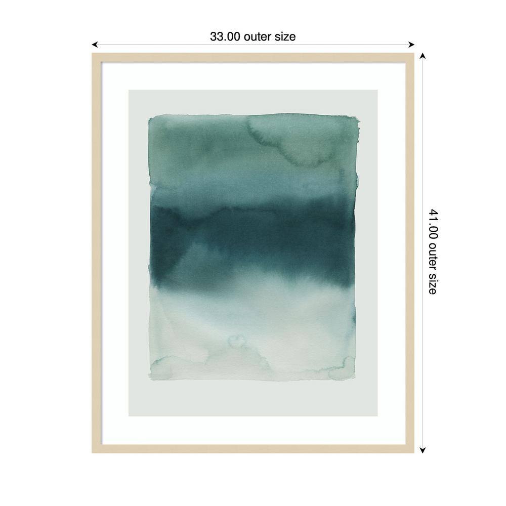Botanical Schema II Svelte Natural Framed Abstract Print