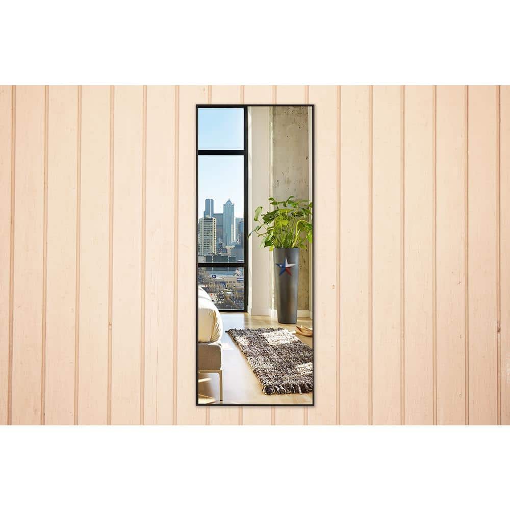 Large Rectangle Bronze Modern Mirror (58.25 in. H x 20.25 in. W)