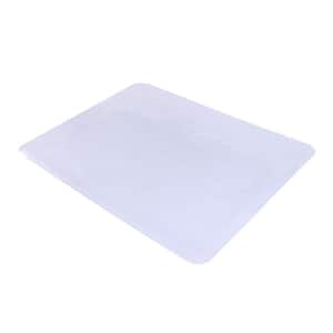 48" x 36" Clear Rectangle PVC Floor Mat Protector 1.5mm Thickness