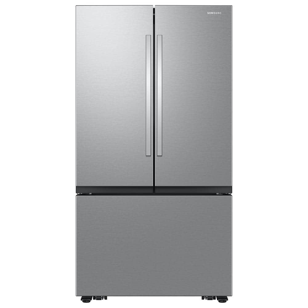 26.5 Cu Ft Stainless Steel Smart French Door Refrigerator with Ice Maker