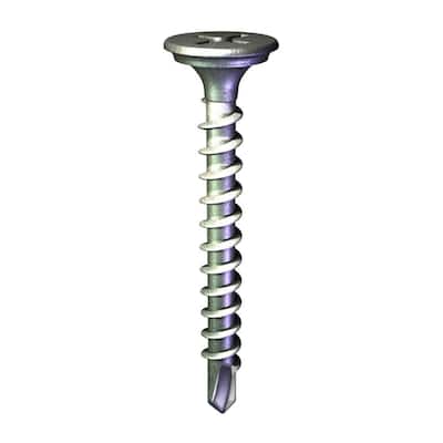 Grabber X368S #6 x 1-1/4 Streaker Drywall to Light Gauge Metal Screws Fine Thread with Gray Phosphate 1 lb Box Grabber X368S #6 x 1-1/4 Streaker Drywall to Light Gauge Metal Screws Fine Thread with Gray Phosphate 1 lb Box