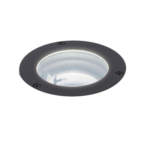 WAC LANDSCAPE Bronze LED Inground Light with 3000K Color Temperature