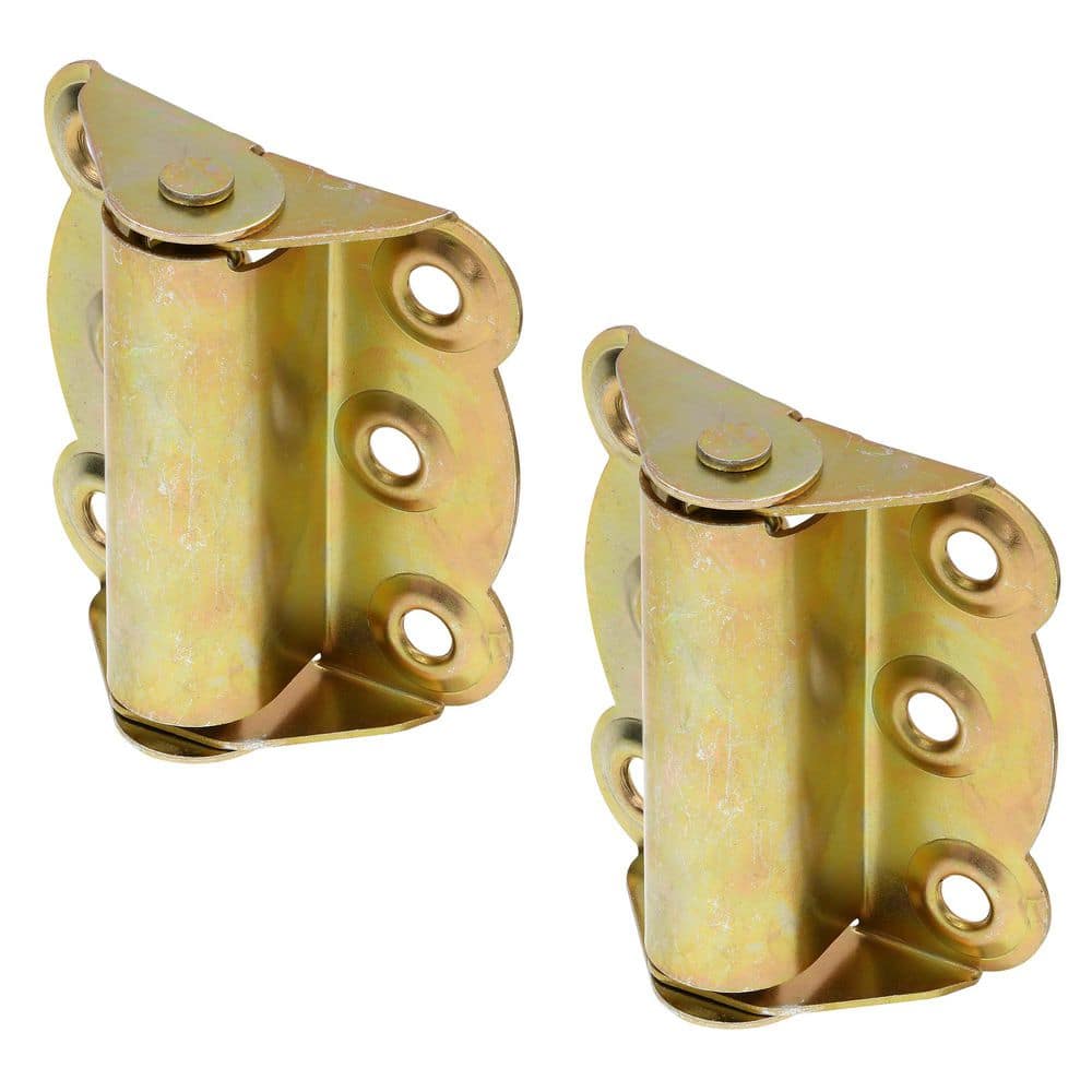 Storm and Screen Door Self Closing Hinge Set 2-3/4 in. with Screws, Brass Plated (2 Pack) price history on PriceWatchPro