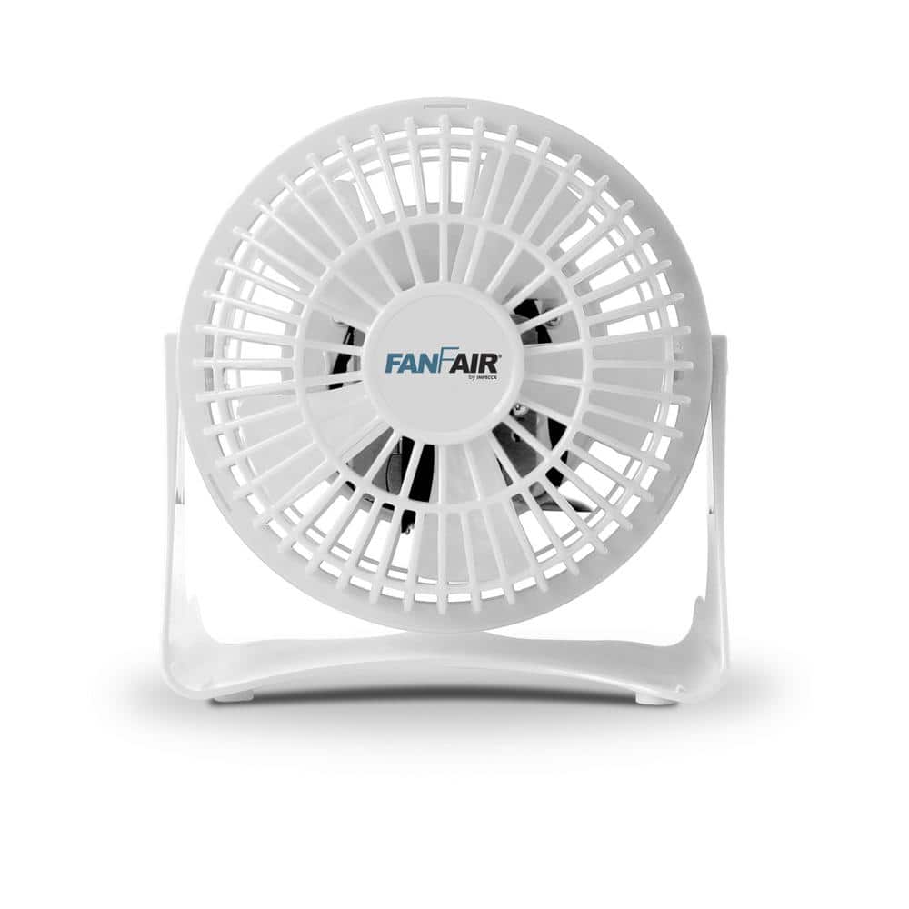 4 in. Desk Personal Fan - White price history on PriceWatchPro
