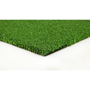 Putting Green 7.5 ft. Wide x Cut to Length Green Artificial Grass Carpet