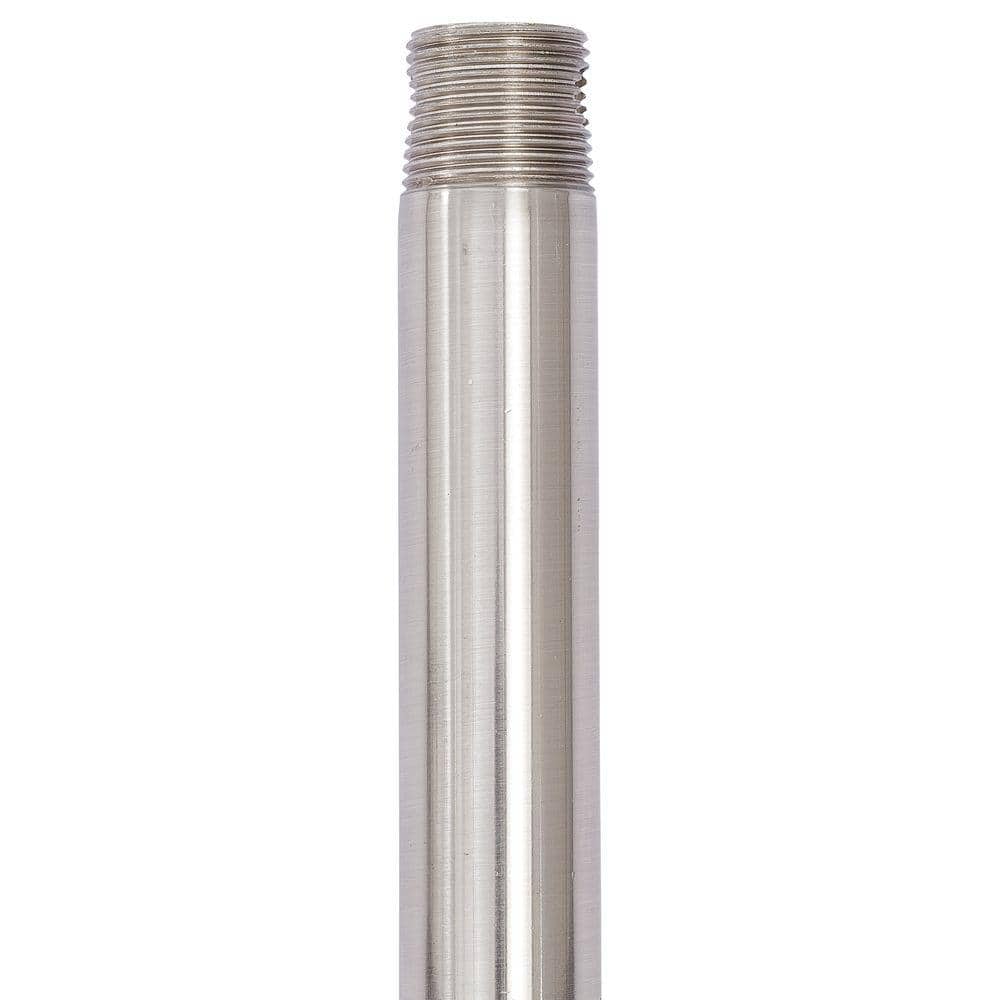 MINKAAIRE 10 in. Brushed Nickel Replacement Downrod DR510BN The