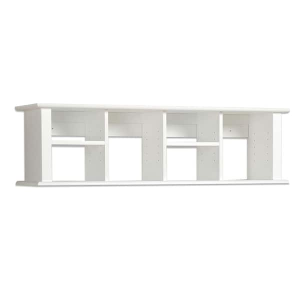 prepac wall mounted desk hutch