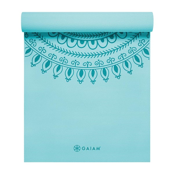 GAIAM Premium Printed Marrakesh 24 in. W x 68 in. L x 6 mm Yoga Mat (11.33  sq. ft.) 05-60527 - The Home Depot