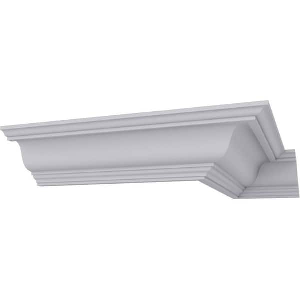 7-7/8 in. x 5-1/4 in. x 94-1/2 in. Polyurethane Jackson Crown Moulding